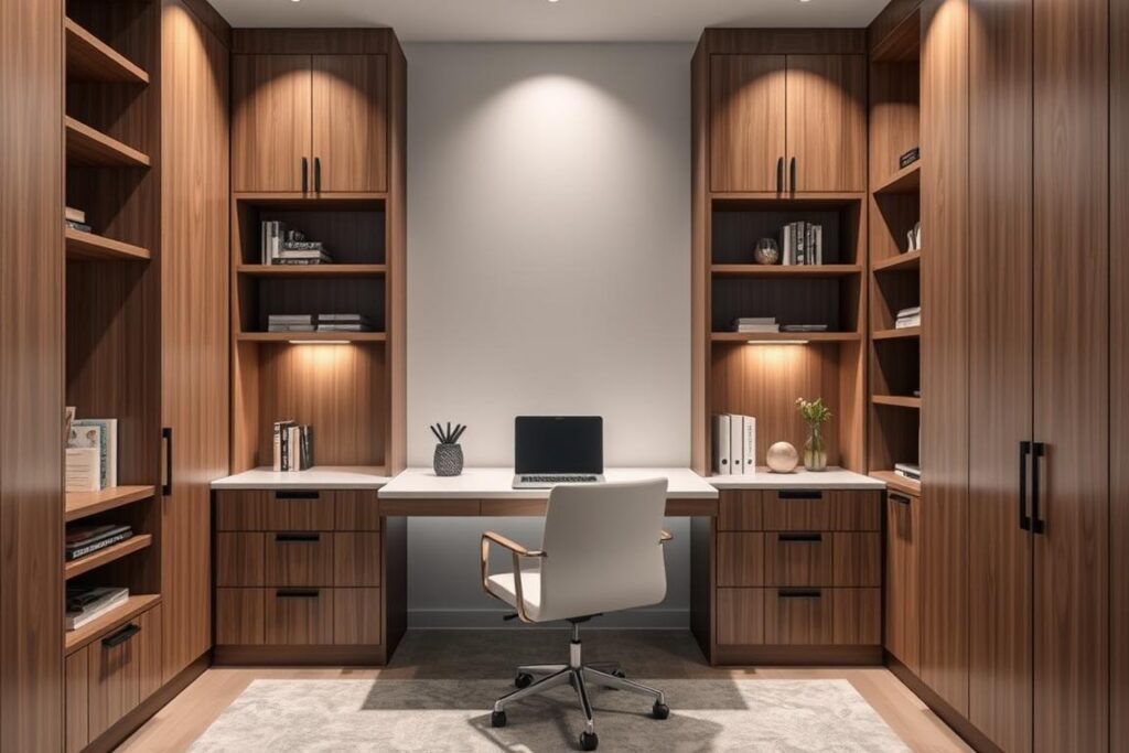 concealed storage solutions for home office