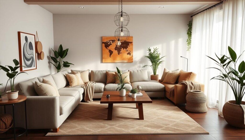 neutral living room design