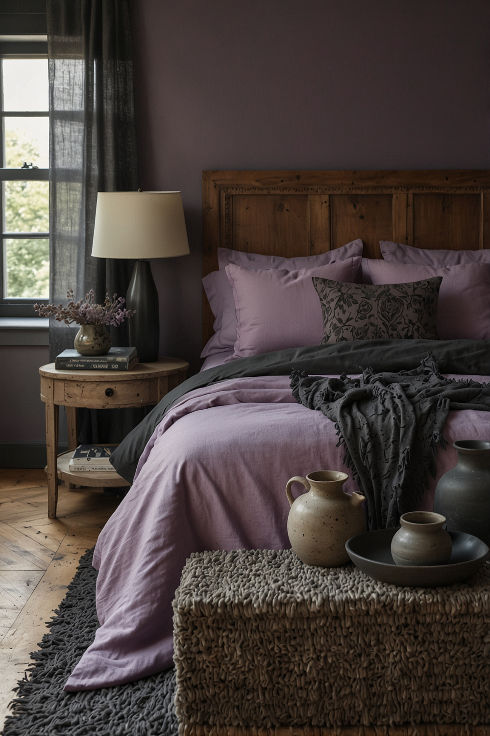 LavenderandGreyBedroom