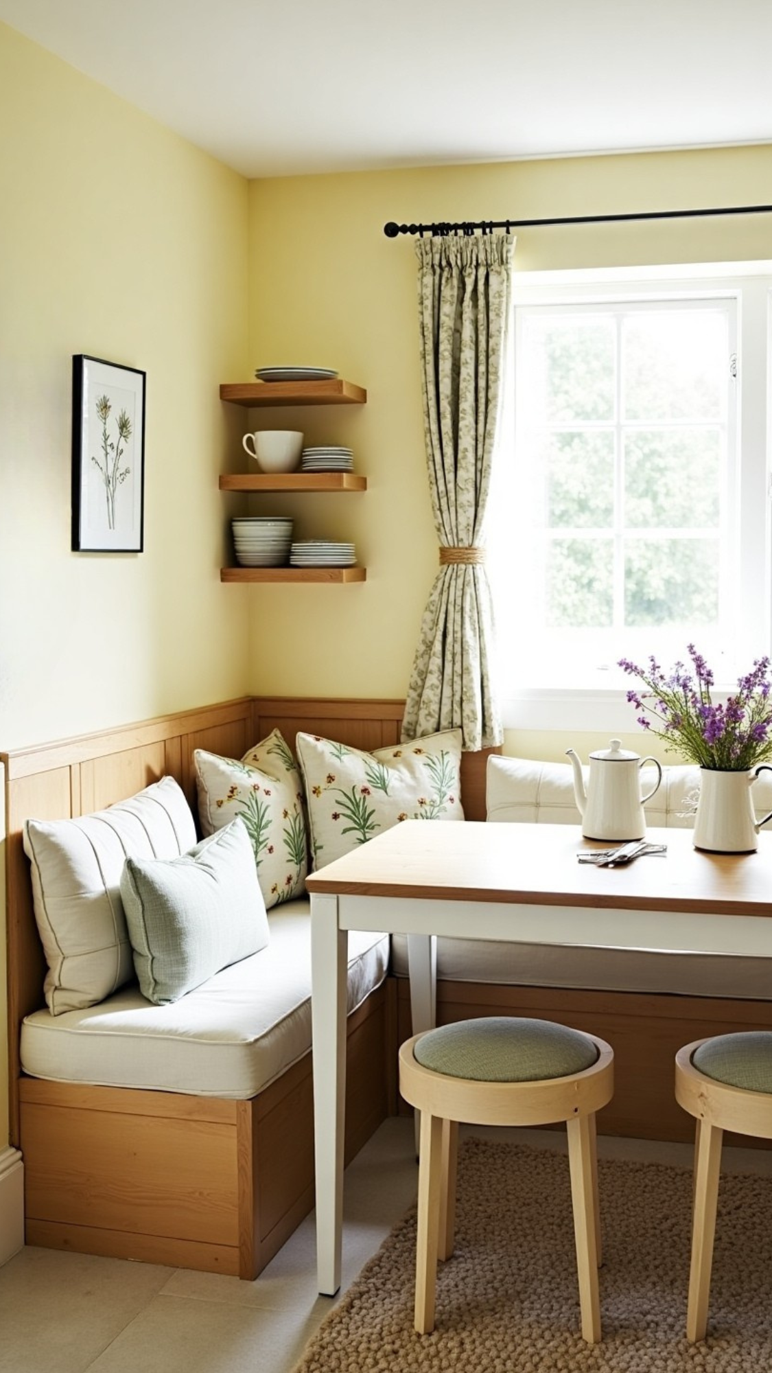 corner dining nook