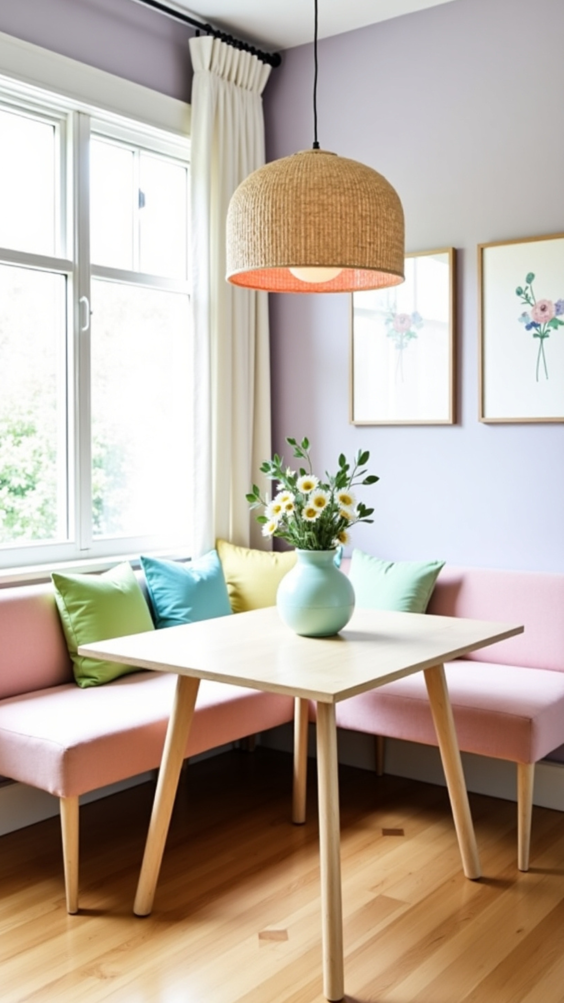 corner dining nook