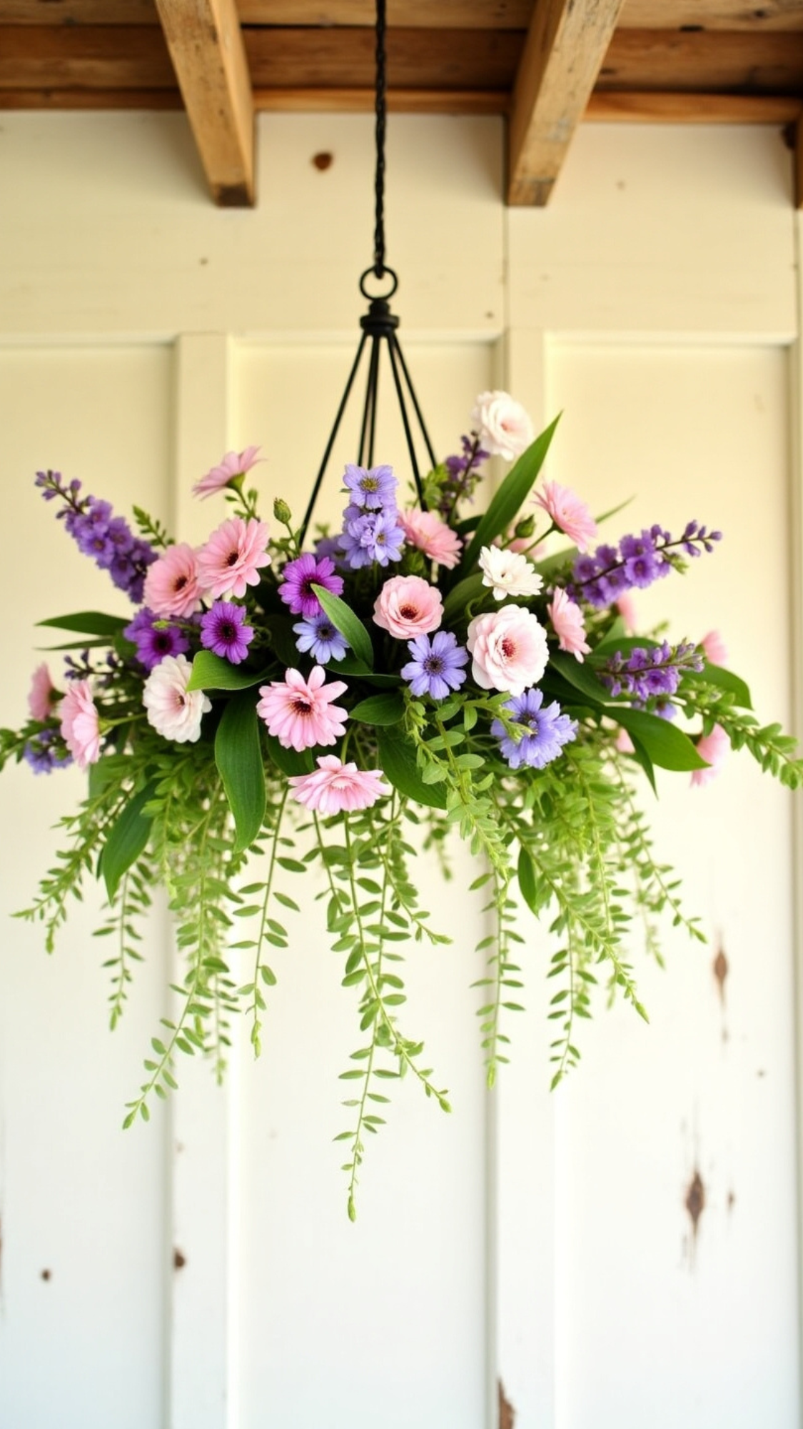 DIYSpringProject_FlowerChandalier