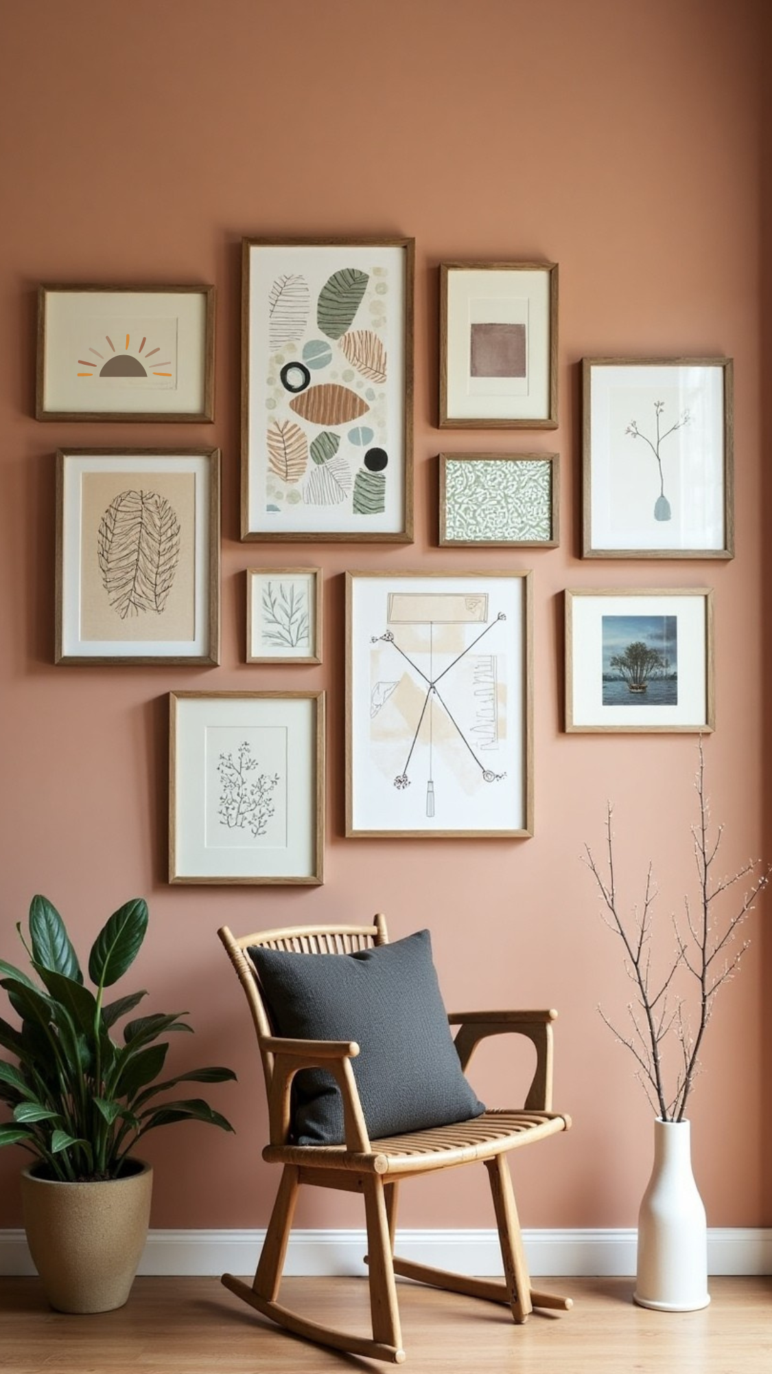 EclecticWallGallery3 Eclectic Gallery Wall