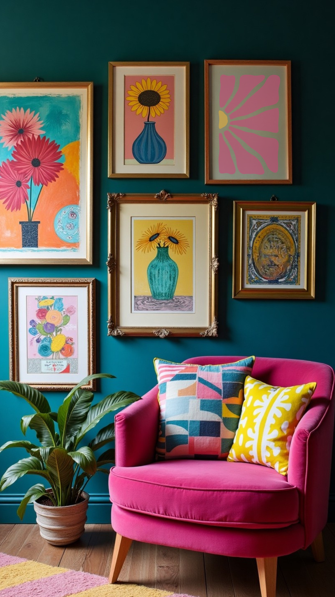 Eclectic Gallery Wall