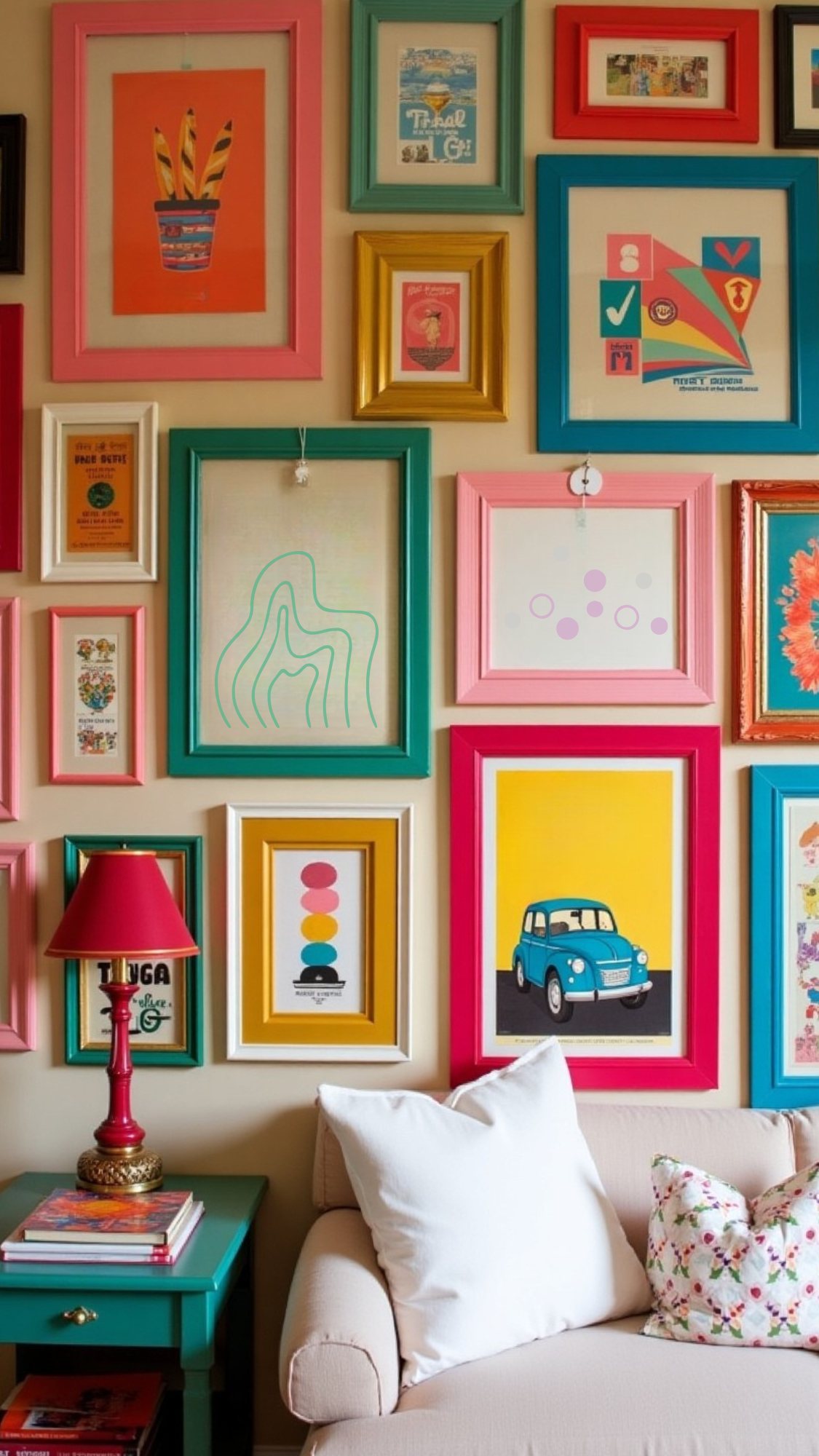 Eclectic Gallery Wall