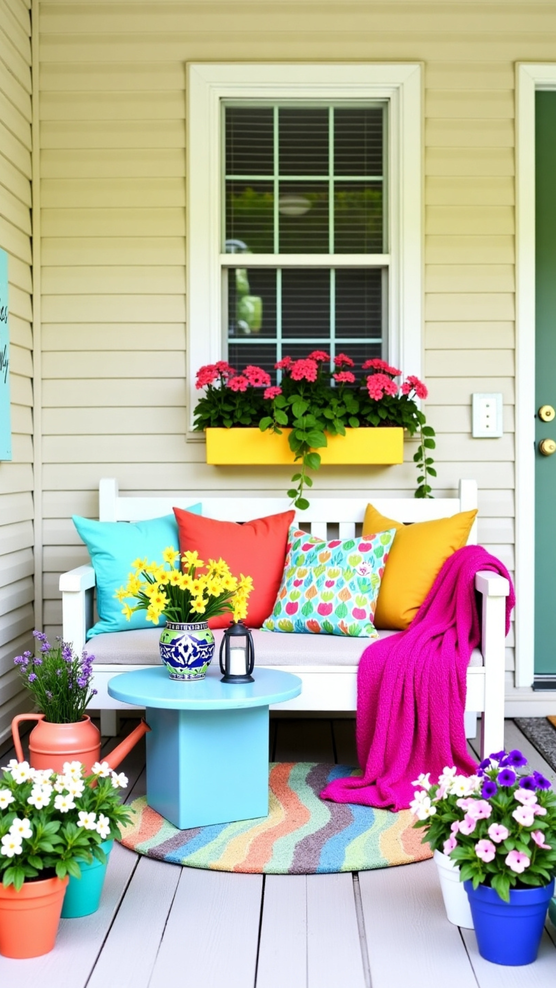 Spring Porch Decor