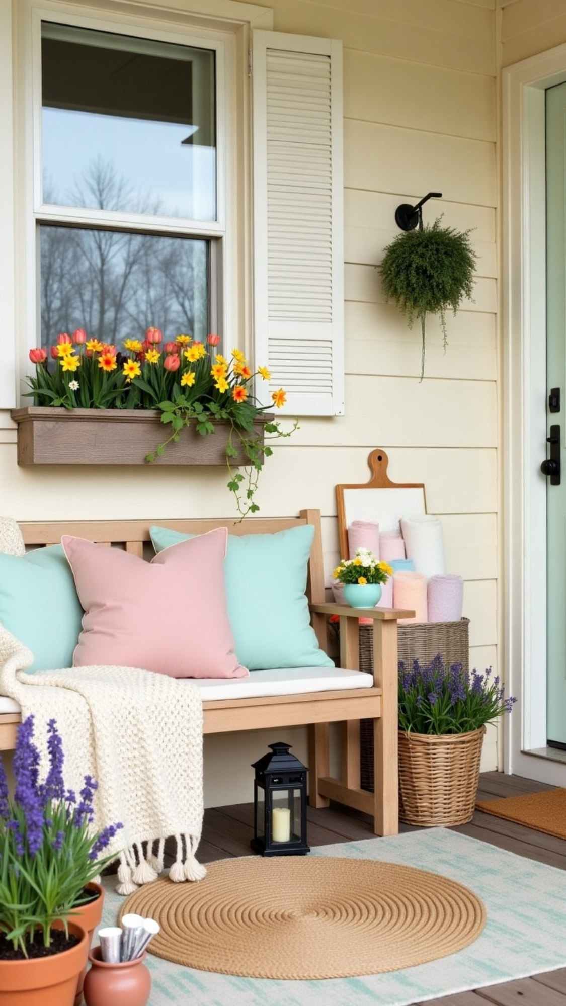 Spring Porch Decor
