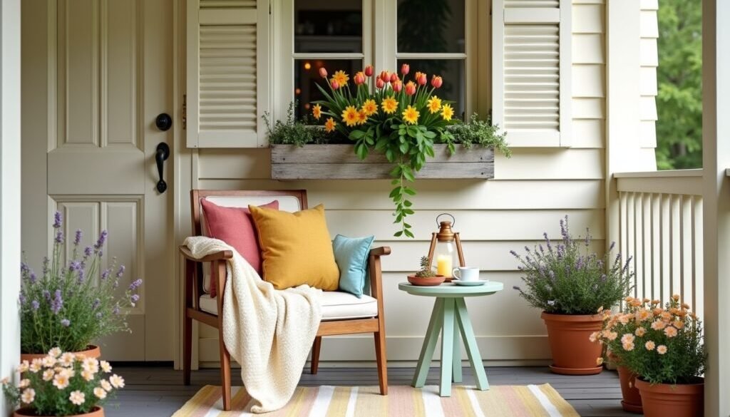 Spring Porch Decor