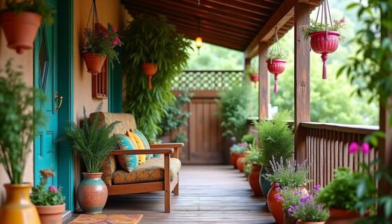 Boho Porch