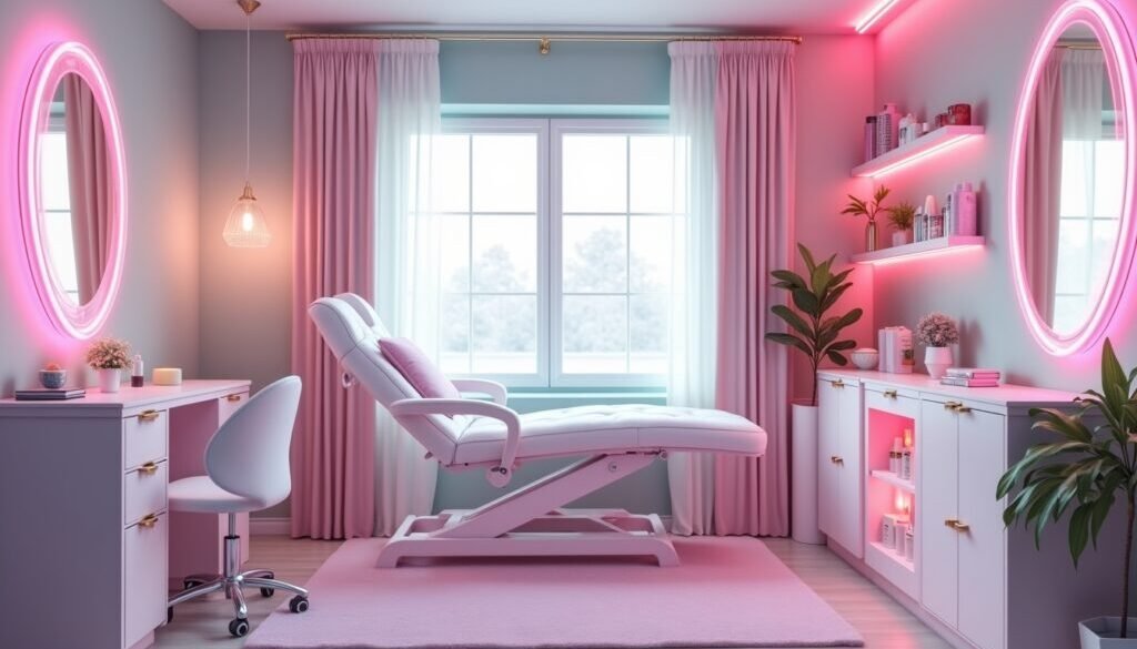 home based lash salon