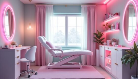 home based lash salon