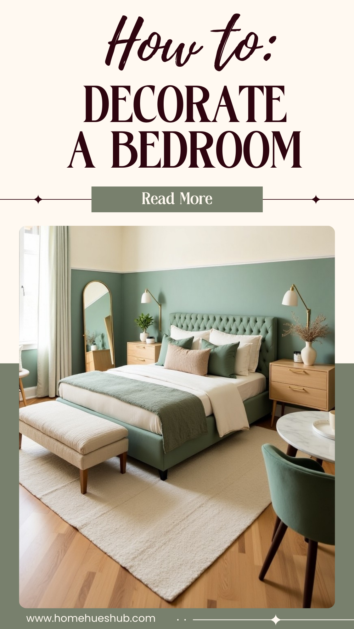 howtodecorateabedroom1 how to decorate a bedroom